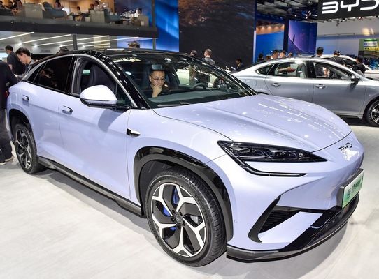 Nouveau véhicule électrique PURE BYD Sea lion 07 avec architecture BYD e-plateforme 3.0 EV vitesse maximale 210km/h et puissance du moteur 231P.s