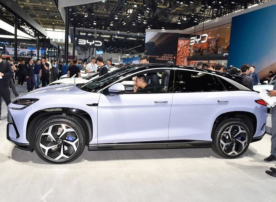 Nouveau véhicule électrique PURE BYD Sea lion 07 avec architecture BYD e-plateforme 3.0 EV vitesse maximale 210km/h et puissance du moteur 231P.s