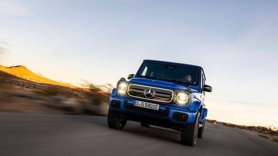 High End Off Roader Presale 2025 Mercedes-Benz G580 avec EQ Technology Gee Whiz 116kwh Batterie 180km/h Vitesse maximale