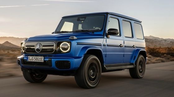 High End Off Roader Presale 2025 Mercedes-Benz G580 avec EQ Technology Gee Whiz 116kwh Batterie 180km/h Vitesse maximale