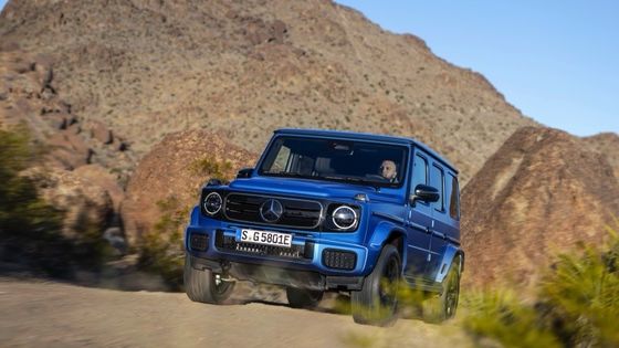 High End Off Roader Presale 2025 Mercedes-Benz G580 avec EQ Technology Gee Whiz 116kwh Batterie 180km/h Vitesse maximale