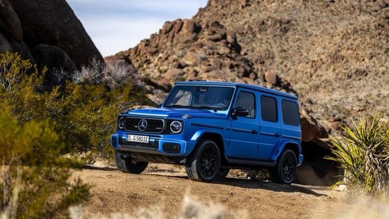 High End Off Roader Presale 2025 Mercedes-Benz G580 avec EQ Technology Gee Whiz 116kwh Batterie 180km/h Vitesse maximale