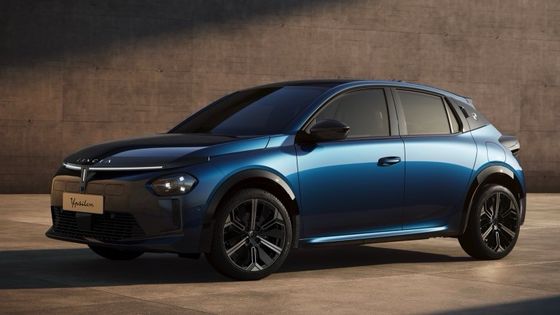 Première voiture électrique de Lancia Ypsilon avec moteur avant pour 154 chevaux et 260 Nm