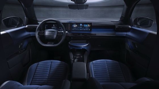 Première voiture électrique de Lancia Ypsilon avec moteur avant pour 154 chevaux et 260 Nm