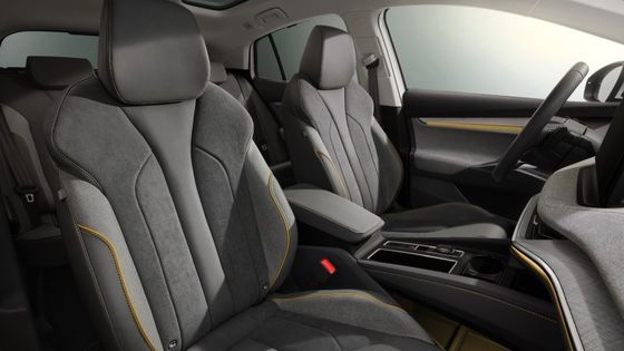 Confortable et pratique Fabriqué par Skoda Enyaq Coupe60 Les voitures électriques pures 132kw/179Ps Puissance totale WLTP 408km