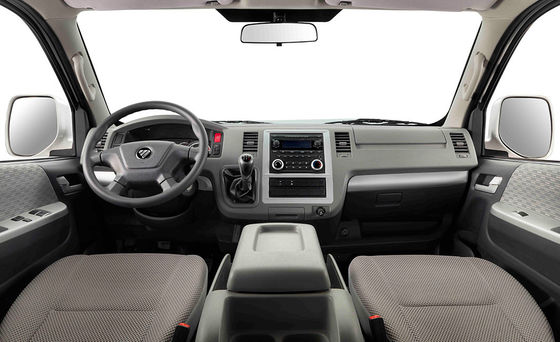 2 sièges 5,34m Pure électrique long axe haut plat camion fermé 41,86kwh batterie 227km portée