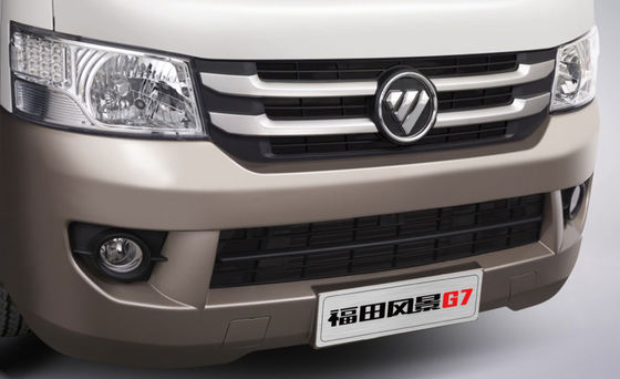 2 sièges 5,34m Pure électrique long axe haut plat camion fermé 41,86kwh batterie 227km portée