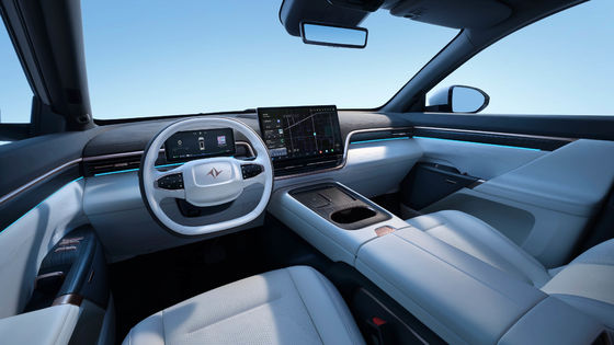 2024 Nouveau véhicule électrique Dongfeng Eπ 008 EV EREV 210km CLTC 5 portes 6 places SUV 200KW