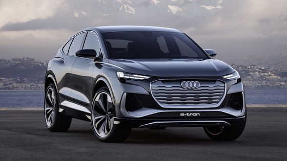 160km/h Large Electric Vehicles Audi Q4 E-Tron 5 Seat 5 Door Electric Car