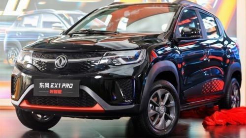 Left Hand Dongfeng Electric SUV FWD New Energy Automobile Car 100km/h