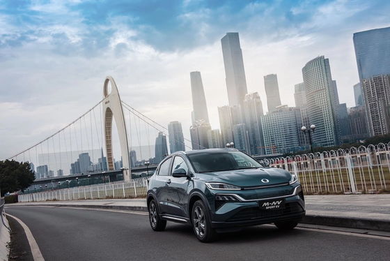 272Hp Pure EV Car SUV Honda 4 Wheel Auto Electric Car 480km NEDC