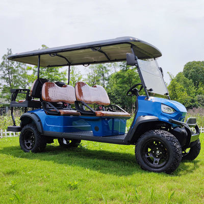6 Seater Mini Off Road Club Car Golf Cart 480kgs Max Speed 50km/H 4 Wheel Drive