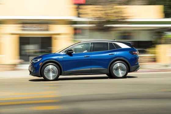 607km Long Range EV Cars Compact SUV Volk Swagen Id 4X 160km/h