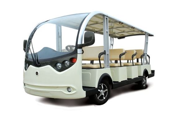 72V 5kw Power Charge 8-14 Passenger Lithium Battery Electric Open Closed Sightseeing Bus