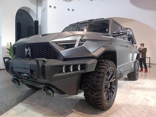 Large Ev Car AtDongfeng Mengshi M-Hero 917 EV Production Started 1000 HP 505 Km Range Under The Hood