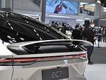 SUV At NIO EC7 75kWh Electric Car With Motor Delivering 480 KW