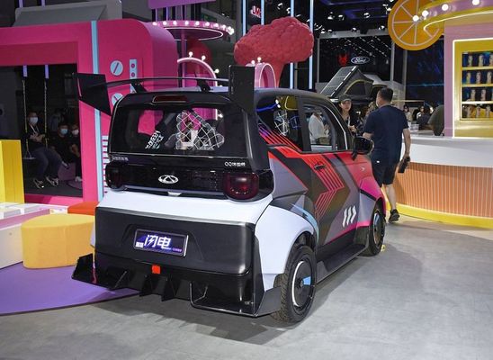 Smart Mini Ev Car Chery Mini Electric 4 Wheel QQ Ice Cream 3 Door 4 Seat 2023