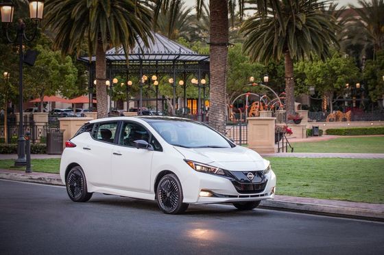 gasoline -free with 180miles range for local travle at  2024 Nissan Leaf S hatchback new energy cars