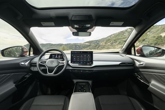 201P.s horsepower RWD up to 290miles EPA range at 2024 Volkswagen ID4 pure electric cars