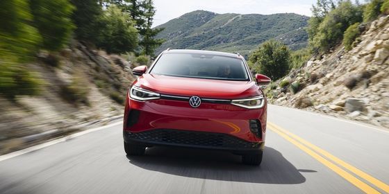 201P.s horsepower RWD up to 290miles EPA range at 2024 Volkswagen ID4 pure electric cars
