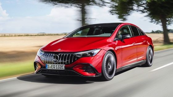 Hot selling  electric vehicle Mercedes-Benz EQE AMG 43 4MATIC 90.6kwh battery 450km range with 350kw/476P.s motorpower