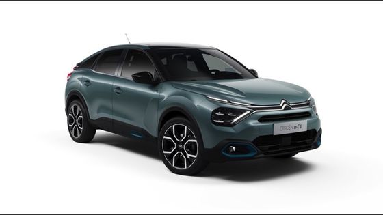 Decent Drive Citroen's E-C4 With 115kw (156ps) Power At 150km/h Top Speed 54kwh Lithium Ion Battery