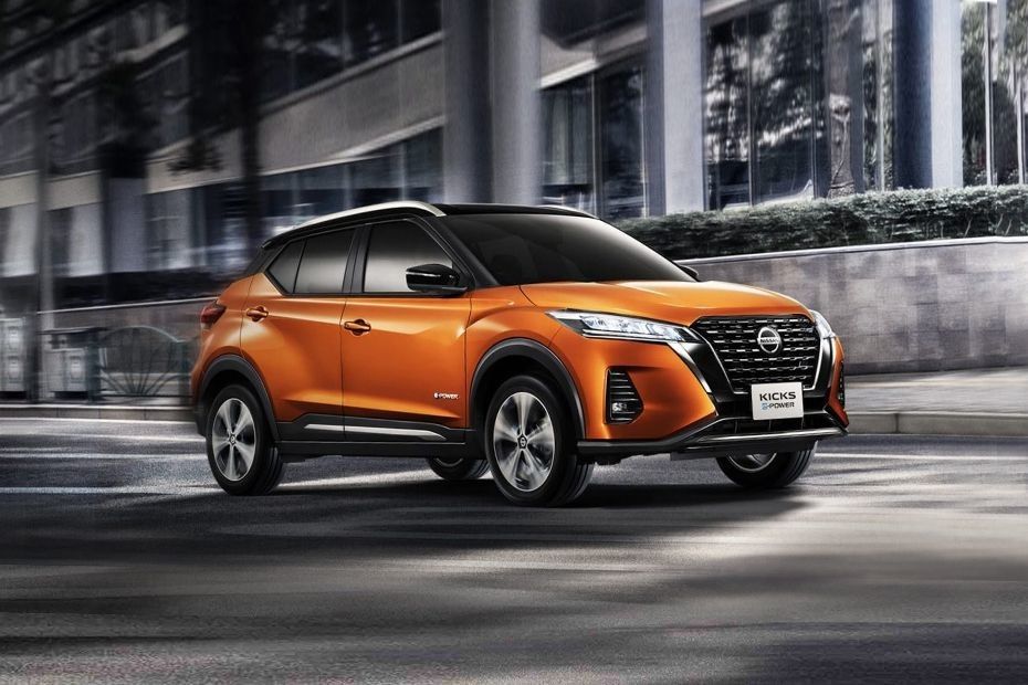 Couleurs puissance de la e d'un croisement 8 de Nissan Kicks 2023 5 Seater disponibles, kickover Niro, forestier, Vitara et Kadjar.,