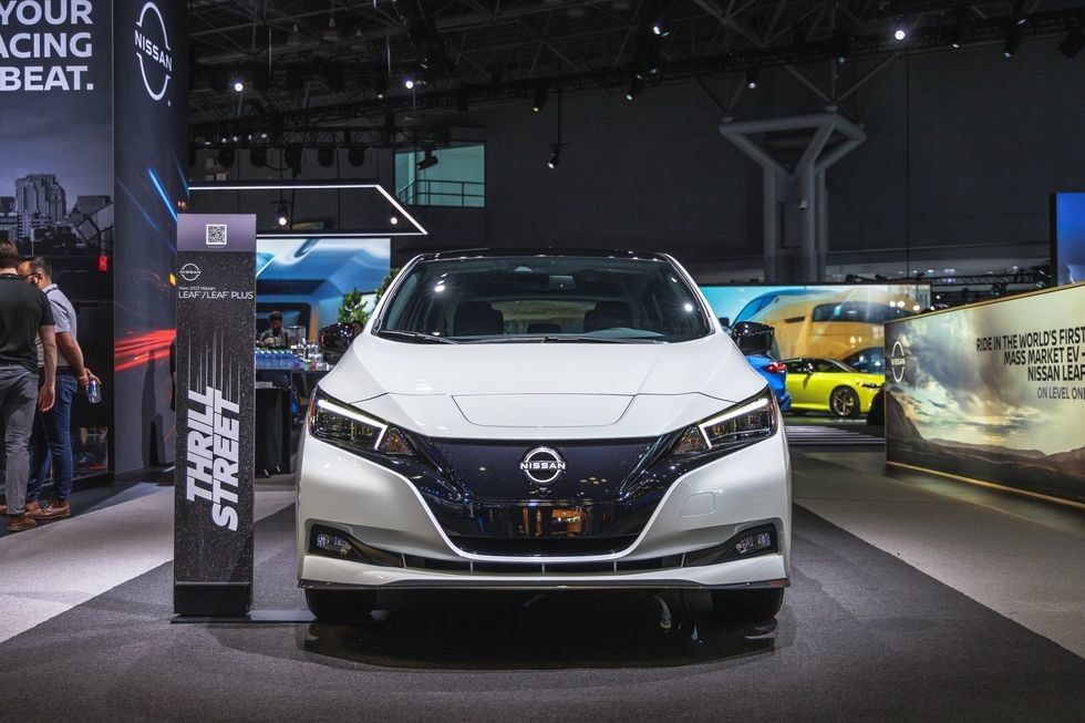 - sans essence avec une autonomie de 180 miles pour les déplacements locaux au 2024 Nissan Leaf S hatchback voitures à énergie nouvelle