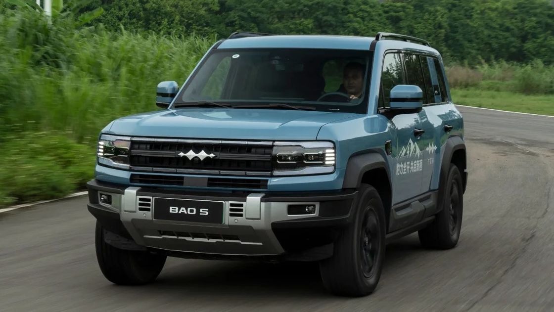 Plus récemment lancé BYD Leopard FANGCHENGBAO 5 2024 PHEV voiture électrique 4,8s 0-100km/h Accélération 125km CLTC NEW EV CAR