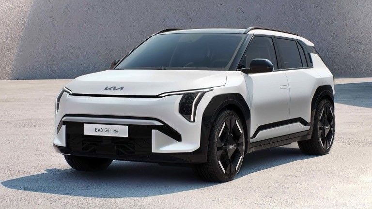 Coming soon Kia EV3 2024 58.3kwh Batterie 410km Autonomie 150kw/204Ps Puissance moteur 283N.m couple Véhicule électrique pur